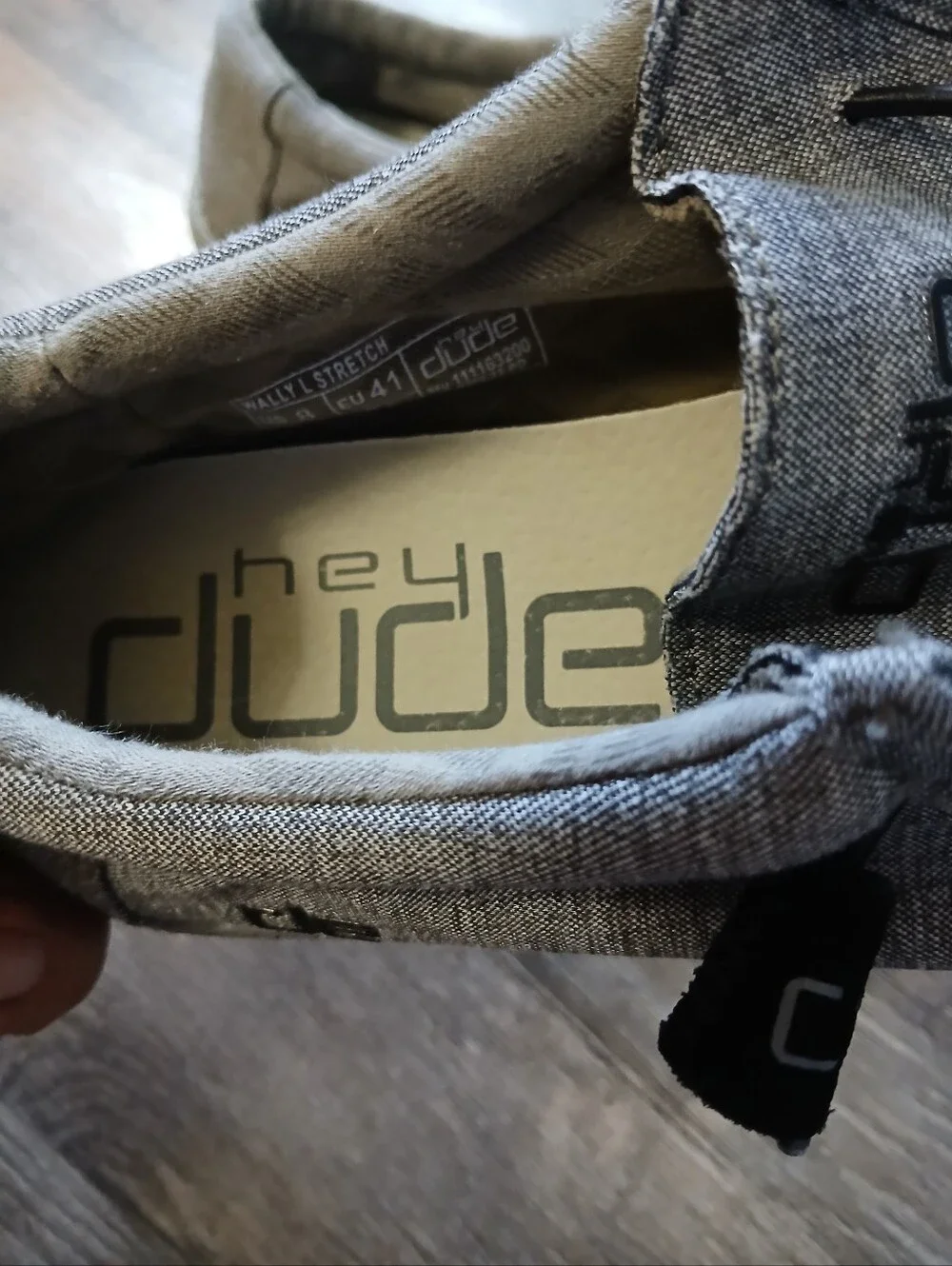 Hey‎ Dude Heather Gray Casual Slip-On Loafers Men